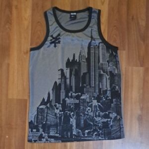 Zoo York Black and Gray Tank